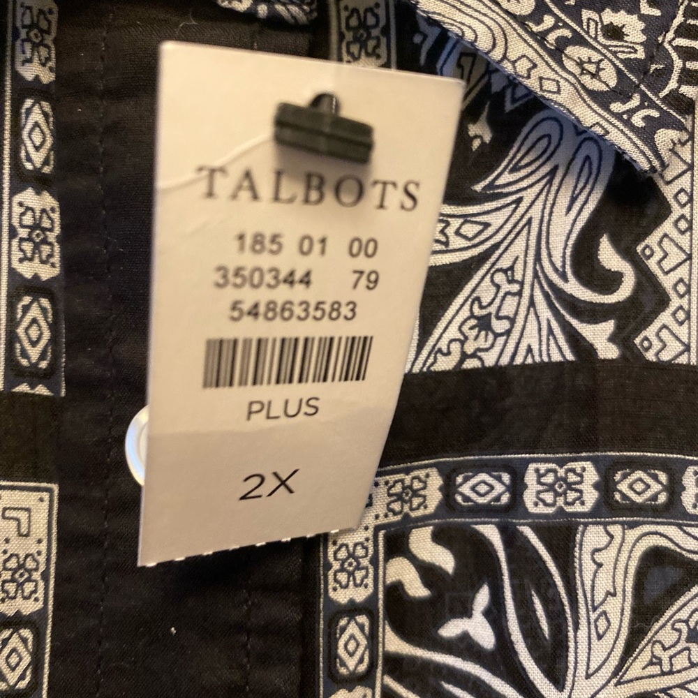 Talbots button up top - Picture 3 of 6